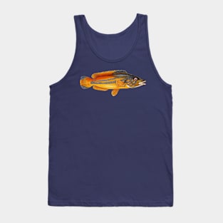 Vintage Tropical Fish Tank Top